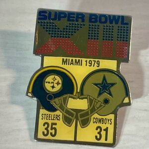 Super Bowl XIII Miami 1979 Pin